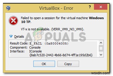VirtualBoxで「VT-x is not available（VERR_VMX_NO_VMX）」エラーが出たときの対処法