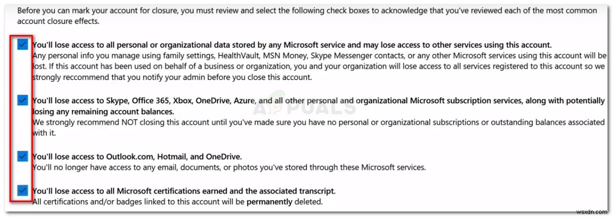Microsoftアカウントを完全に閉鎖して関連データを削除する方法