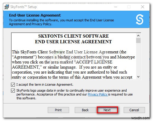 SkyFontsを使ってWindowsにフォントをインストールし自動同期する方法