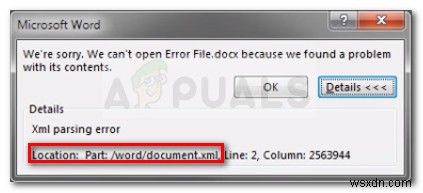 Microsoft WordのXML解析エラーを解決する方法【原因と対処法を徹底解説】