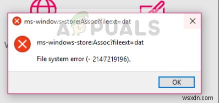 Windows 10でファイルシステムエラー-2147219196が発生する原因と解決方法