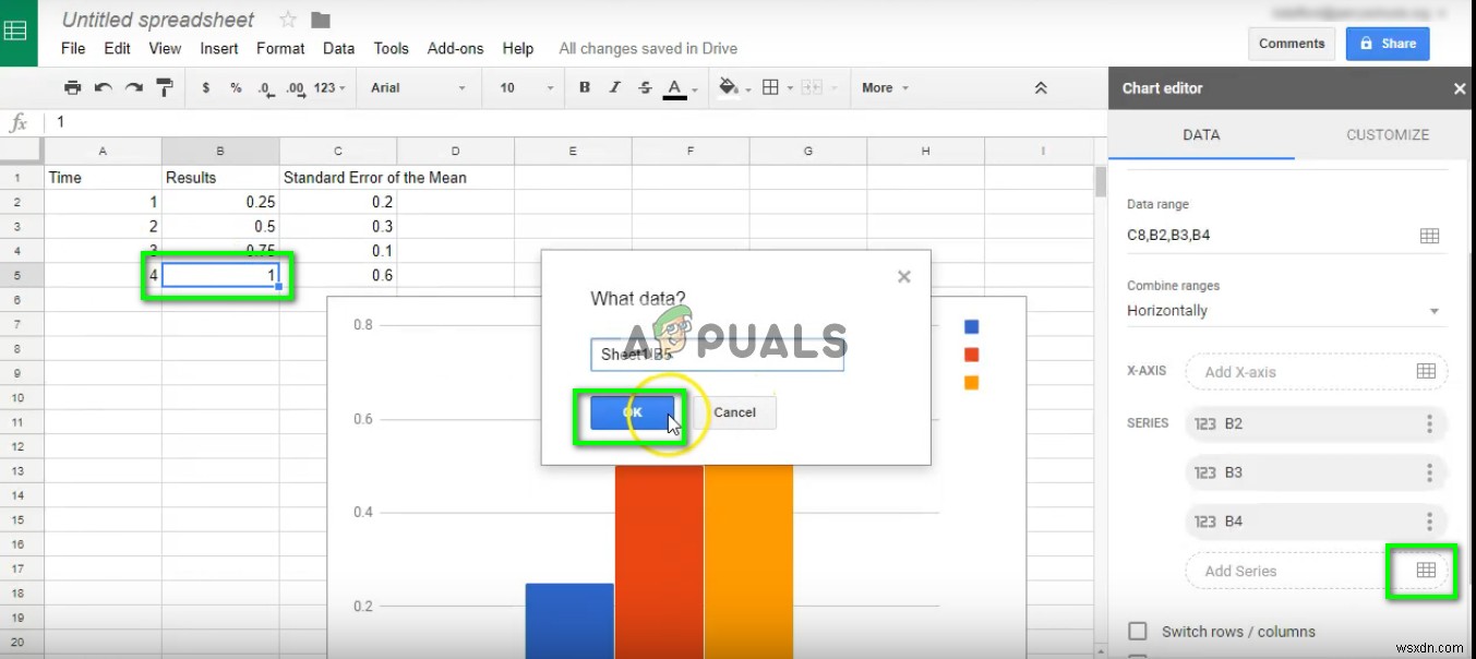 Googleスプレッドシートでエラーバーを追加する方法【初心者向け完全ガイド】
