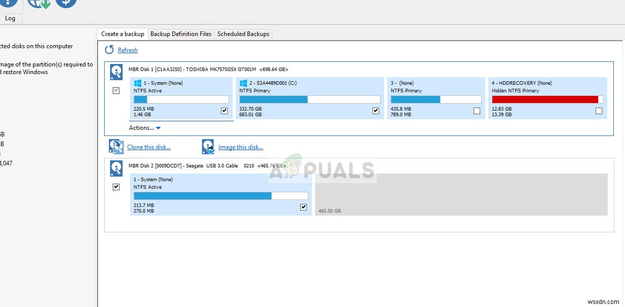 Macrium Reflectでクローン作成が失敗するエラーを解決する方法