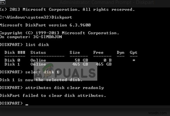 「Diskpartがディスク属性をクリアできませんでした」エラーの原因と5つの対処法
