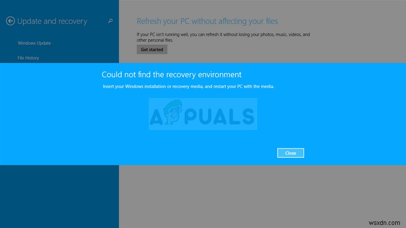 Windows 10で「回復環境が見つかりません」エラーが出たときの対処法