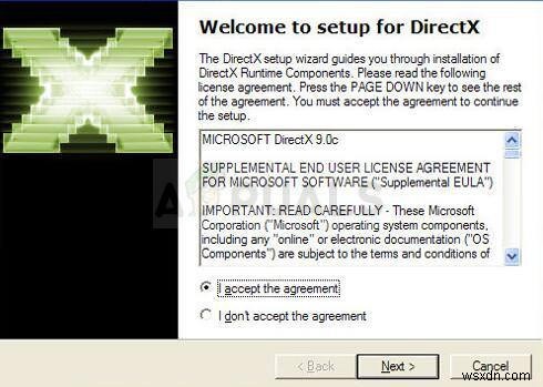 「Direct3Dの初期化に失敗しました」エラーの解決方法