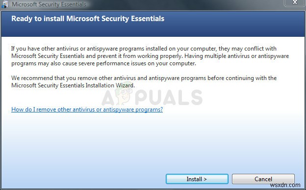 「Microsoft Security Client OOBE」セッションの停止エラー0xC000000Dを修正する方法