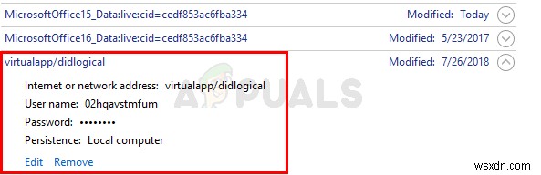 virtualapp/didlogicalとは？Windows資格情報マネージャーに表示される謎の項目の正体と削除方法
