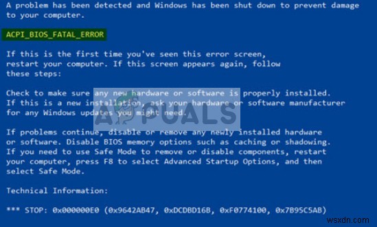 ACPI_BIOS_ERRORブルースクリーンエラーの原因と解決策を徹底解説