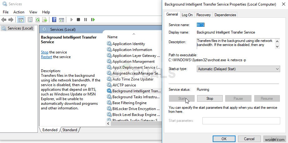 【完全ガイド】Windowsで「バックグラウンドインテリジェント転送サービス(BITS)を開始できませんでした」エラーを修正する5つの方法