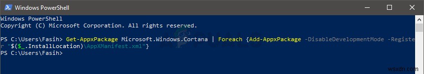 Windows 10でCortana(コルタナ)を再インストールする方法|PowerShellを使った再登録手順
