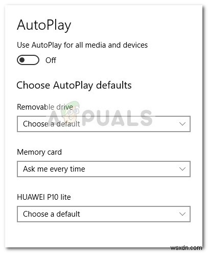 Windows 10で自動再生(AutoPlay)を有効・無効にする4つの方法