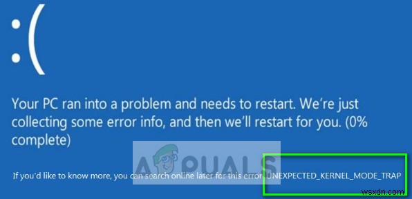 UNEXPECTED_KERNEL_MODE_TRAPブルースクリーンエラーの原因と7つの解決策