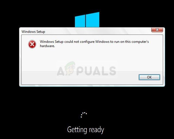 【解決法】「Windowsセットアップは、このコンピューターのハードウェアで実行するようにWindowsを構成できませんでした」エラーの対処方法
