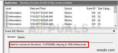 【Windows】DbxSvc「ドライバーへの接続に失敗しました」エラーの原因と対処法
