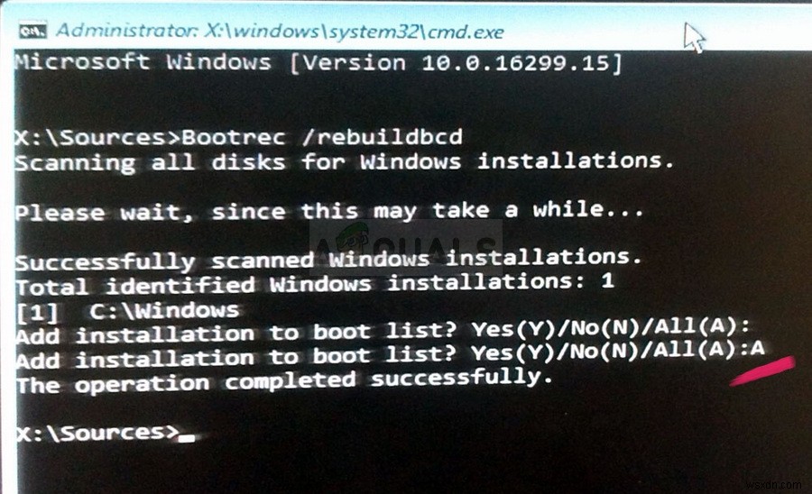 「認識されたWindowsインストールの総数:0」エラーを修正する方法