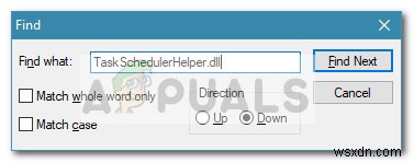 起動時に「TaskSchedulerHelper.dllが見つかりません」エラーが出る場合の対処法