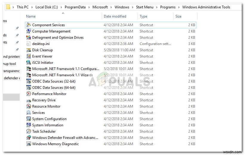 Windows 10で消えた管理ツールのショートカットを復元する2つの方法