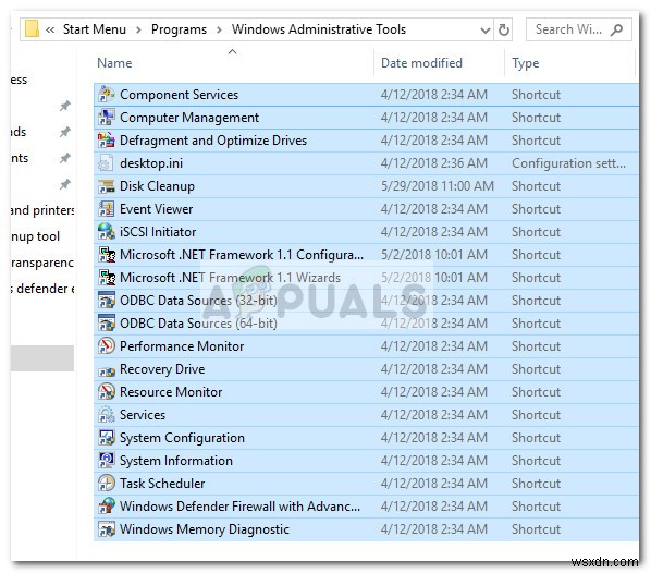 Windows 10で消えた管理ツールのショートカットを復元する2つの方法