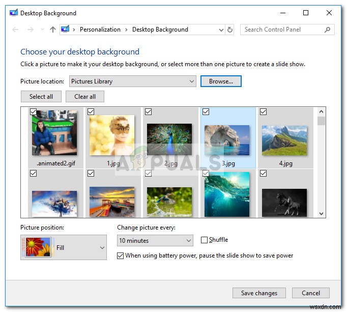 【解決策】Windows 10で背景スライドショーにサブフォルダーの画像が反映されないときの対処法