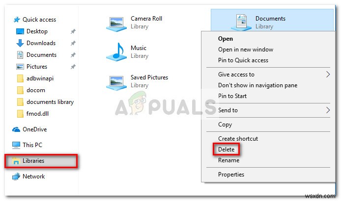 「Documents.library-msが動作しなくなりました」エラーを解決する方法