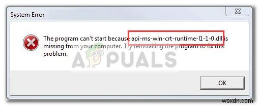 【解決法】api-ms-win-crt-runtime-l1-1-0.dllが見つからないエラーを修正する4つの方法