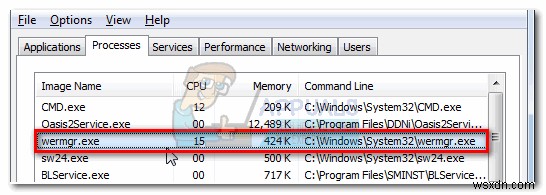 wermgr.exeとは?高CPU・帯域幅使用の原因と安全な対処法を徹底解説