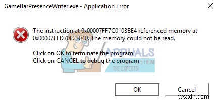 gamebarpresencewriter.exeとは?CPU・メモリ使用率が高い原因と無効化する5つの対処法