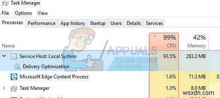 【Windows 10】「Service Host: 配信の最適化」によるディスク・CPU使用率の高騰を解決する5つの方法