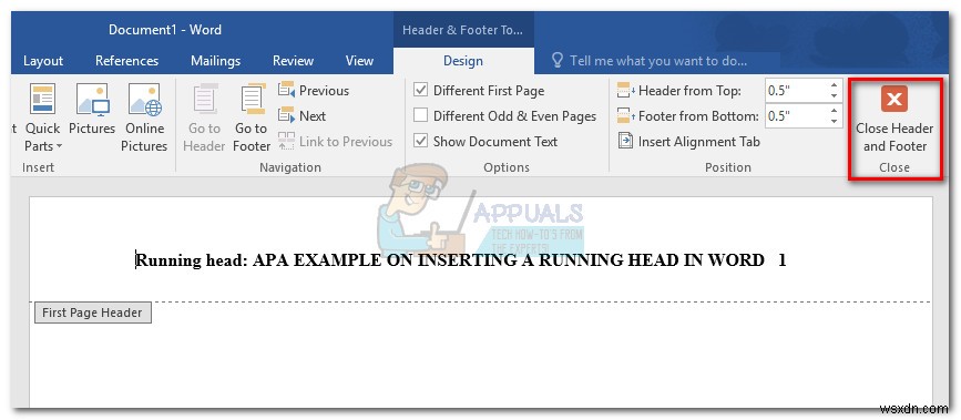 WordでAPAスタイルのランニングヘッドを挿入する方法を徹底解説