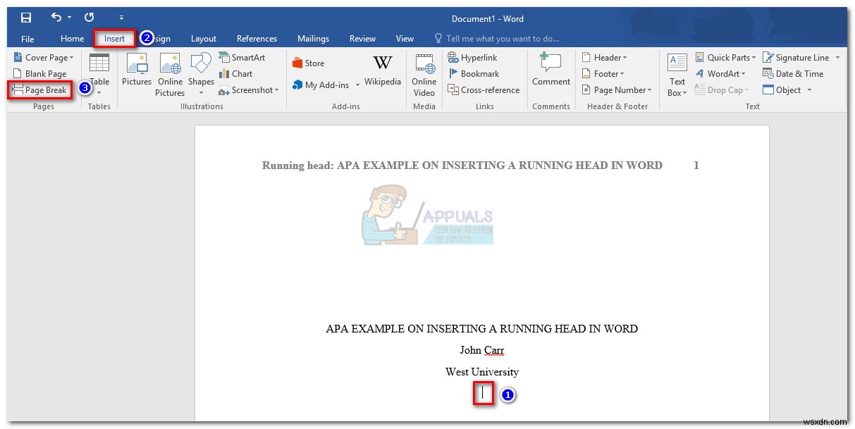 WordでAPAスタイルのランニングヘッドを挿入する方法を徹底解説