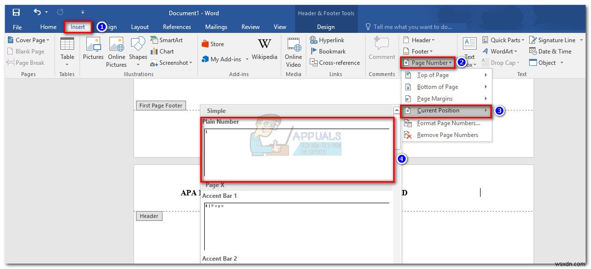 WordでAPAスタイルのランニングヘッドを挿入する方法を徹底解説