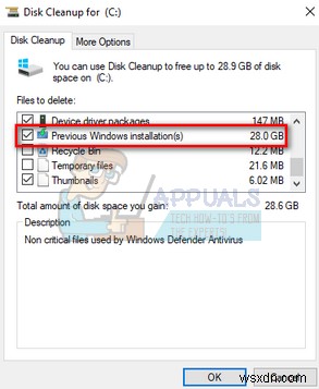 【解決法】Fall Creators Update 1709適用後にディスク容量が圧迫される問題の対処方法
