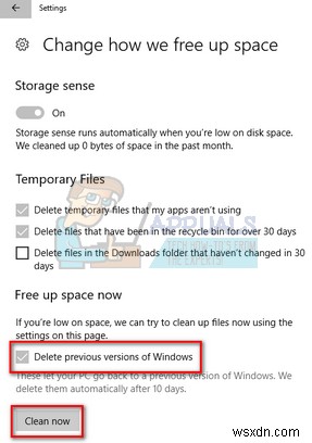 【解決法】Fall Creators Update 1709適用後にディスク容量が圧迫される問題の対処方法