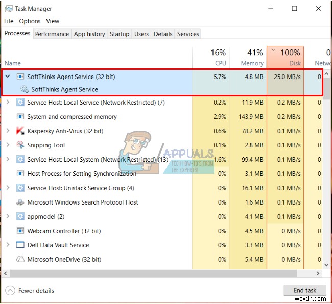 SoftThinks Agent Service(SftService.exe)とは?ディスク使用率100%の原因と無効化する方法