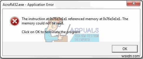 「メモリが参照されました/書き込みできません」エラーを修正する13の方法【Windows】