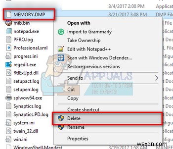 Windowsのシステムエラーメモリダンプファイルを削除してストレージ空き容量を取り戻す6つの方法
