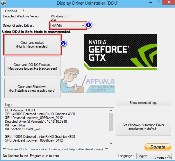 【解決策】NVIDIAグラフィックスドライバーがこのバージョンのWindowsと互換性がないエラーの直し方