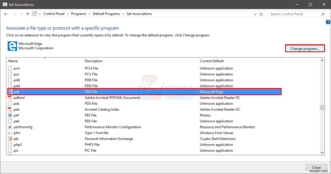 Windows 10でMicrosoft EdgeのPDFビューアーを無効にする5つの方法