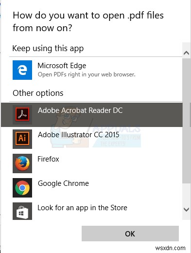 Windows 10でMicrosoft EdgeのPDFビューアーを無効にする5つの方法
