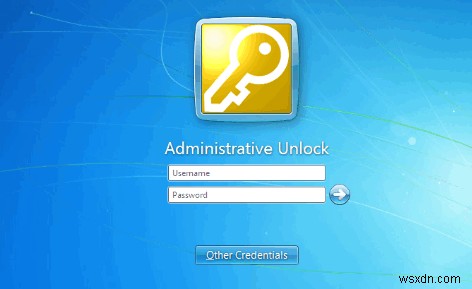Windows 7 Professional/EnterpriseでドメインユーザーにロックされたPCを管理者権限で解除する方法