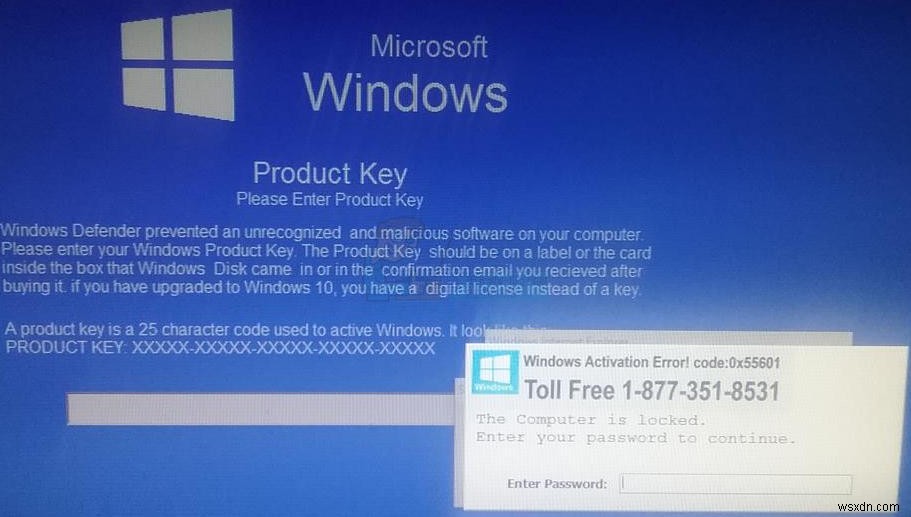 Windowsアクティベーションエラー0x55601・0x44578の直し方｜ランサムウェア感染への3つの対処法