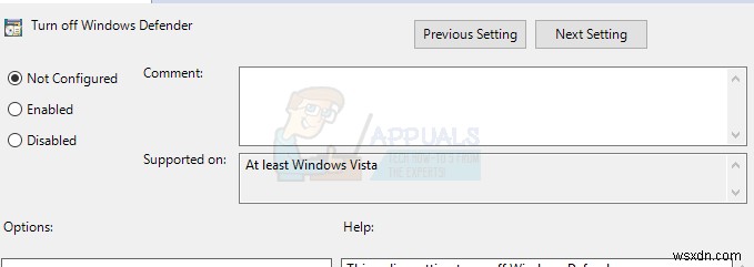 Windows Defenderのエラー「このアプリはグループポリシーによってオフになっています」を解消する5つの方法