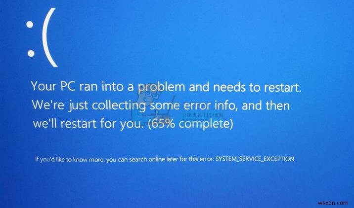 SYSTEM_SERVICE_EXCEPTIONエラーの原因と対処法【ブルースクリーン解決ガイド】