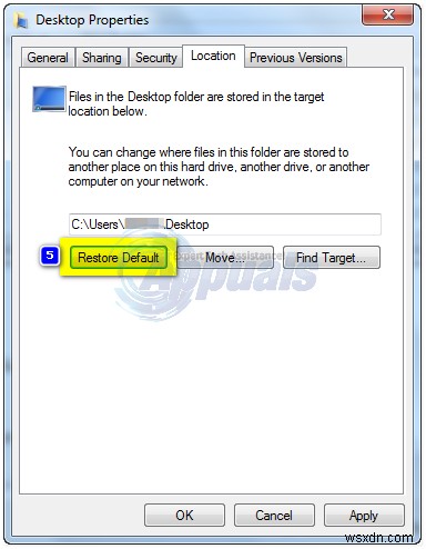 【Windows】「system32\config\systemprofile\Desktop」は利用できない場所を参照していますエラーの直し方