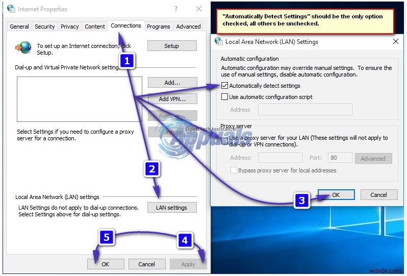 Windows 10で「プロキシサーバーに接続できない」エラーを修正する方法