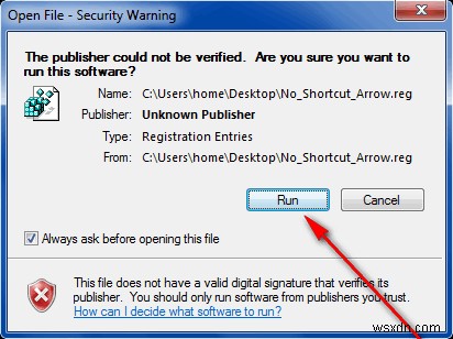 【Windows 7】デスクトップショートカットの矢印が白い四角になる問題の直し方