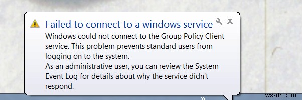 「Windowsサービスに接続できませんでした」エラーの原因と7つの解決策