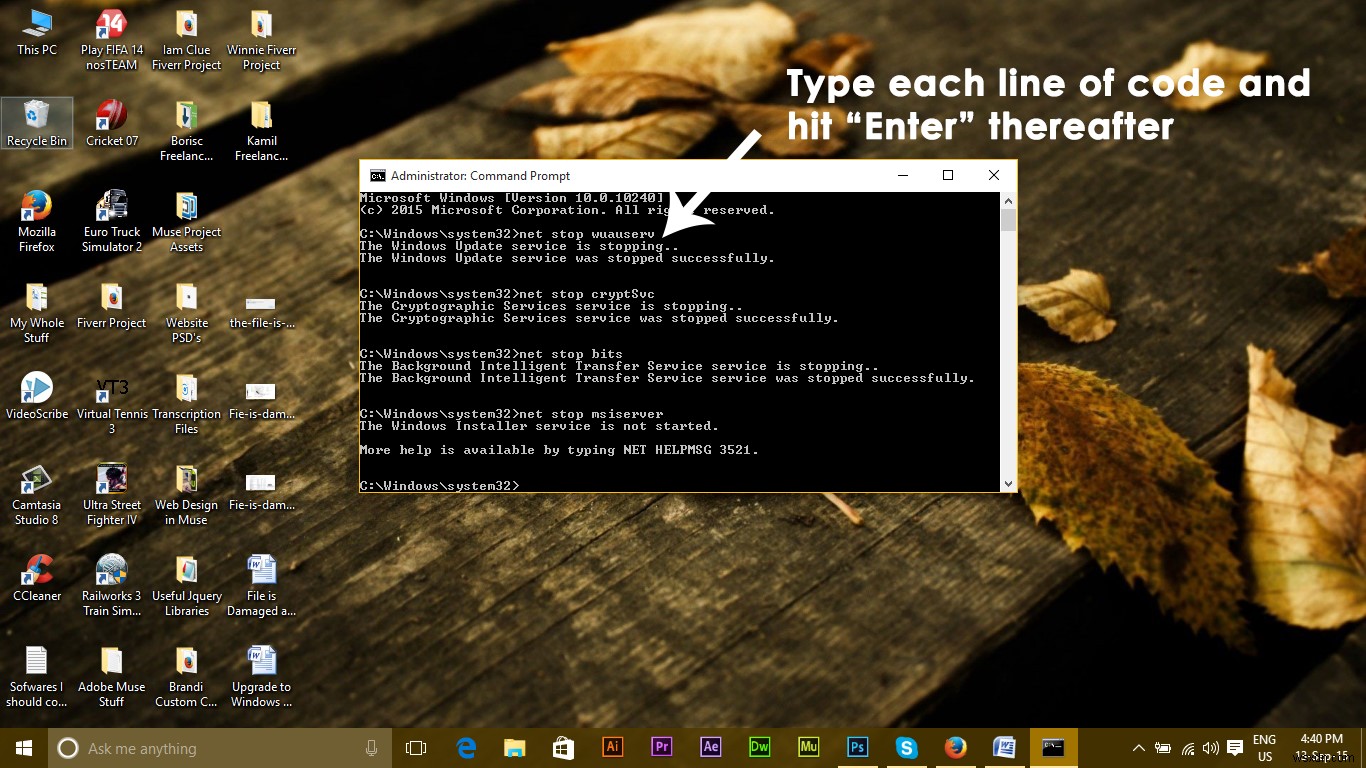 Windows 10アップデートが32％でスタックする問題の解決方法