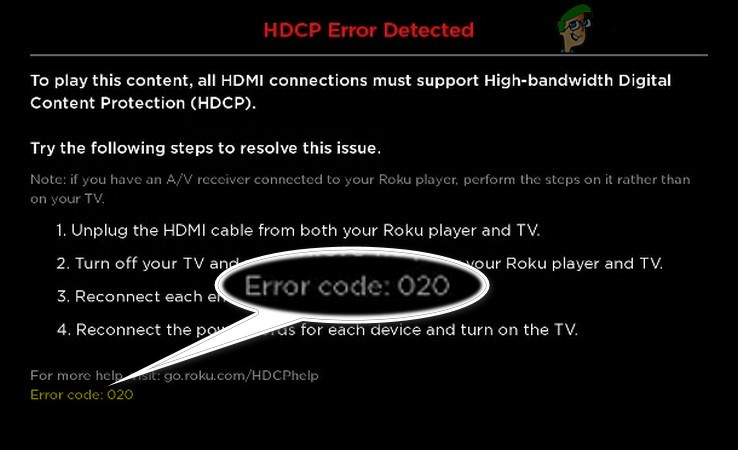 RokuのHDCPエラー検出(エラーコード020)の原因と解決方法を徹底解説